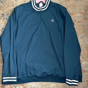 PUMA Arnold Palmer Castle Cloudspun 1/4Zip UPF Golf Jacket Sweatshirt Sz 3XL